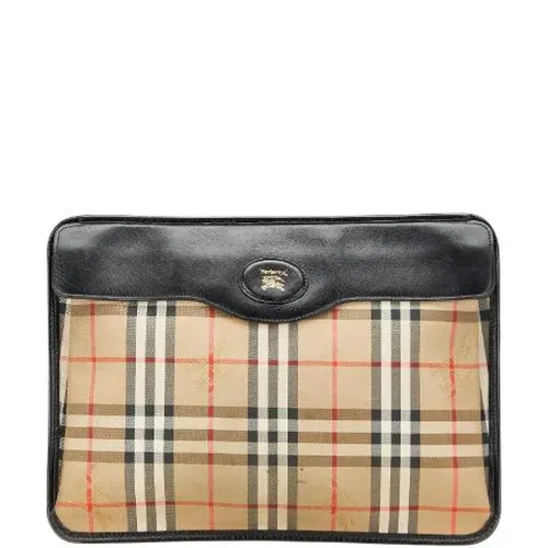 Pre-owned Canvas clutches - Burberry Vintage - Modalova