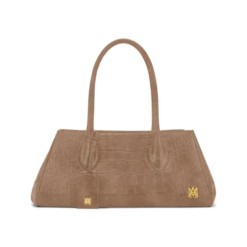 Bolso de Mano con Efecto Cocodrilo - Amiri - Modalova
