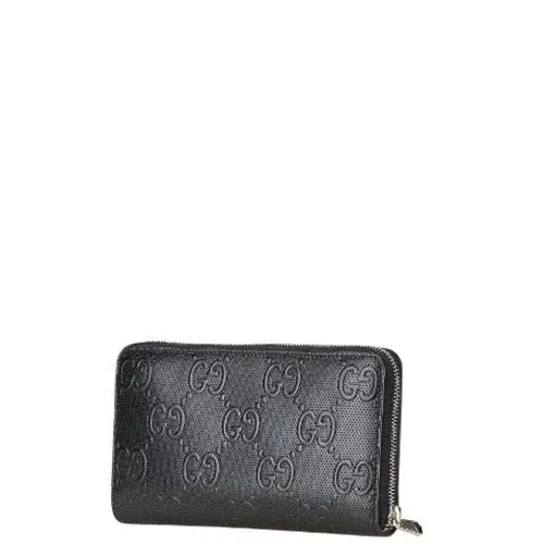 Pre-owned Leather Wallet - Gucci Vintage - Modalova