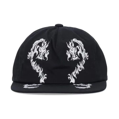 Dragon 6 Panel Flat Visor Cap - HUF - Modalova