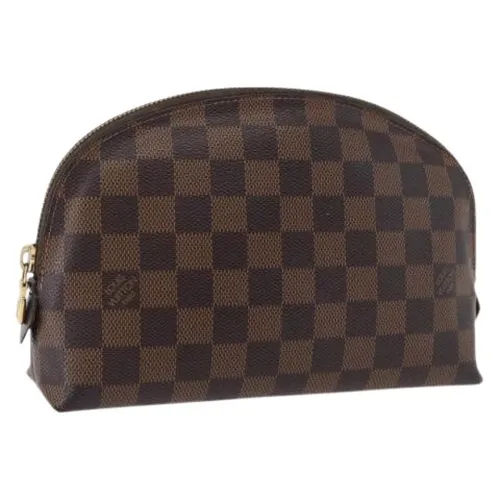 Pre-owned Damier Ebene Pouch - Louis Vuitton Vintage - Modalova