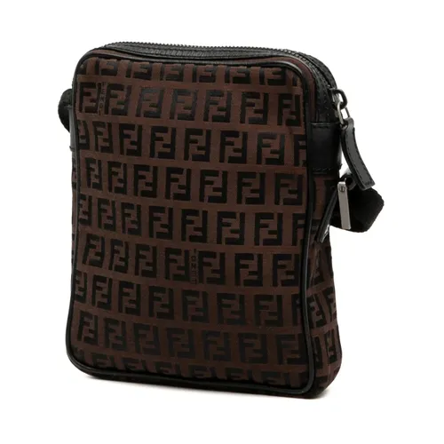Pre-owned Patterned Crossbody Bag - Fendi Vintage - Modalova