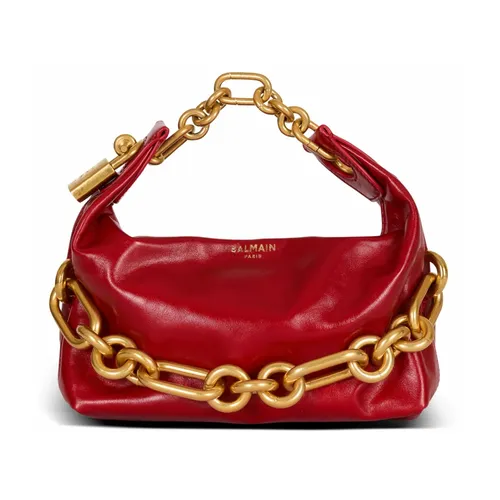 Sync Mini bolso de piel de becerro - Balmain - Modalova
