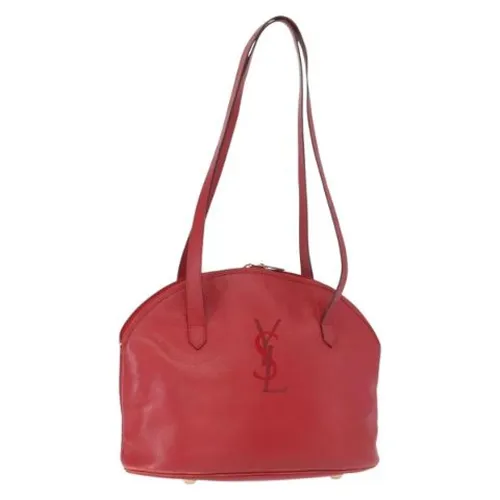 Pre-owned Leather Shoulder Bag - Saint Laurent Vintage - Modalova