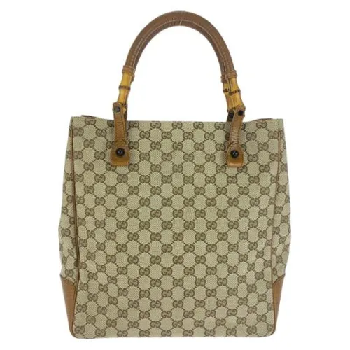 Pre-owned Canvas Handbag - Gucci Vintage - Modalova