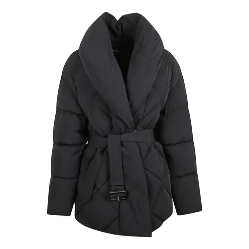 Olive Down Belted Jacket - Mackage - Modalova