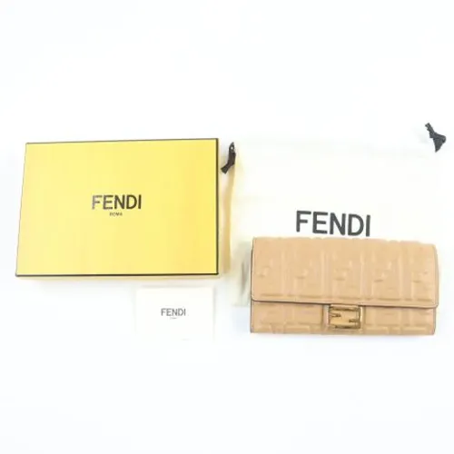 Pre-owned Leather Wallet - Fendi Vintage - Modalova