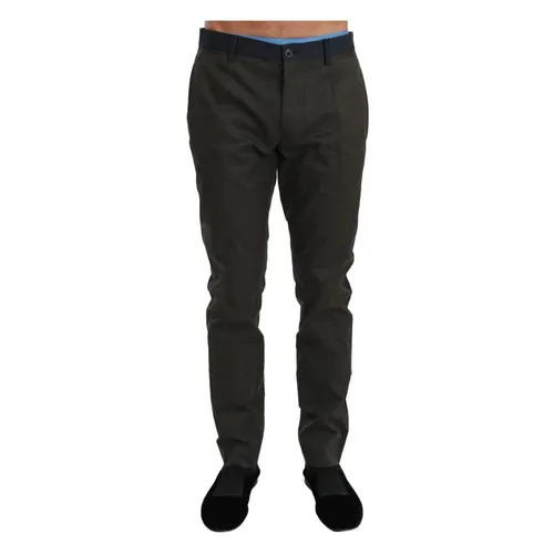 Elegant Striped Casual Pants - Dolce & Gabbana - Modalova