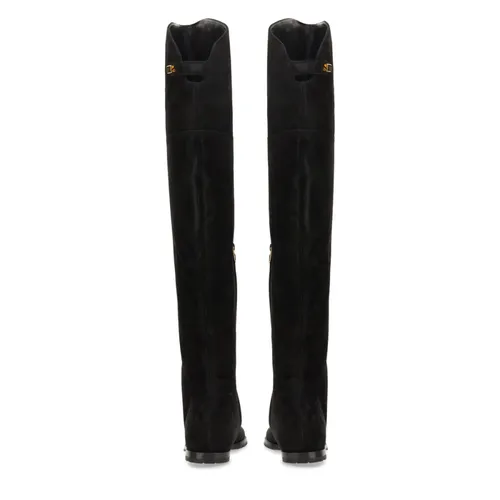 Italian Leather Over-Knee Boots - Maison Skorpios - Modalova