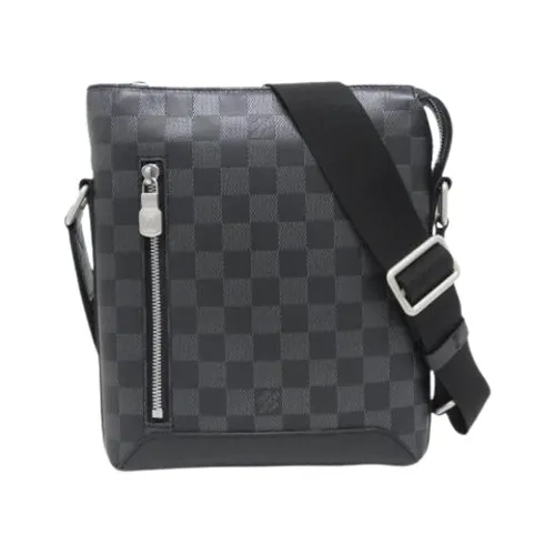 Pre-owned Damier Infini Shoulder Bag - Louis Vuitton Vintage - Modalova