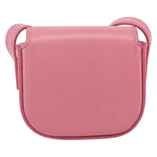 Pre-owned Leather Mini Bag - Celine Vintage - Modalova