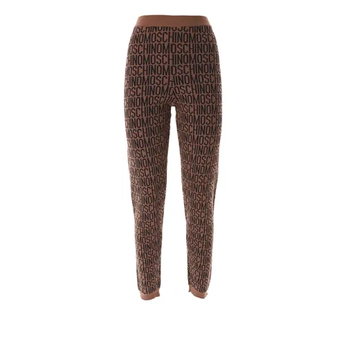 Logo Trousers - Moschino - Modalova