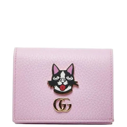Pre-owned Leather wallets - Gucci Vintage - Modalova