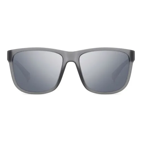 Matte Grey Sunglasses - Polaroid - Modalova