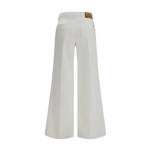 Flared Cotton Jeans - Diesel - Modalova