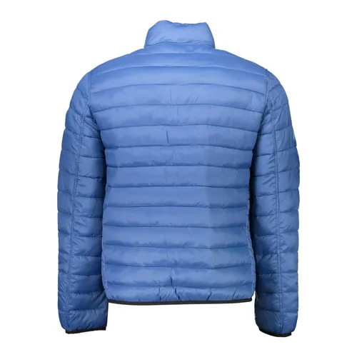 Reversible Long-Sleeved Nylon Jacket with Zip and Logo - U.s. Polo Assn. - Modalova