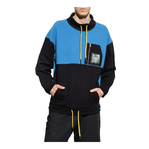 Hooded Cotton Sweatshirt with Drawstring - Ambush - Modalova