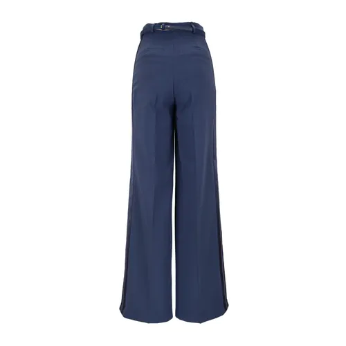 Wide Trousers - Elisabetta Franchi - Modalova