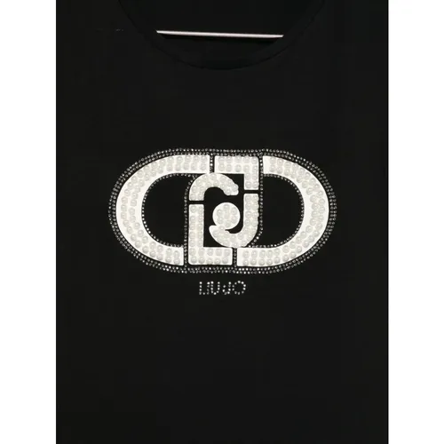 Black T-shirts and Polos - Liu Jo - Modalova