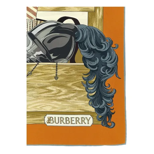 Wardrobe Silk Scarf - Burberry - Modalova