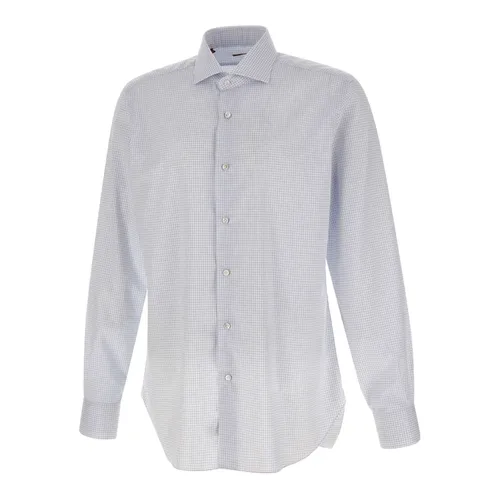 Journey Micro-check Shirt - Barba - Modalova