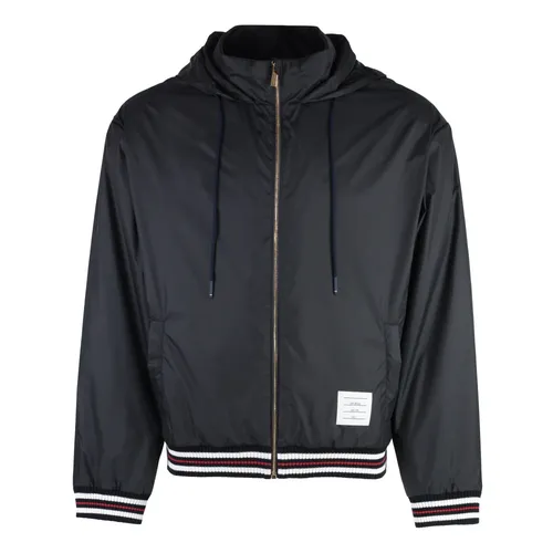 Nylon Bomber Jacket - Thom Browne - Modalova
