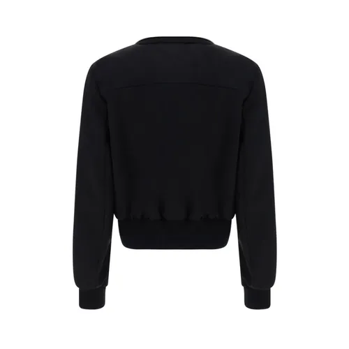 Wool Jacket with Contrast Collar - Prada - Modalova