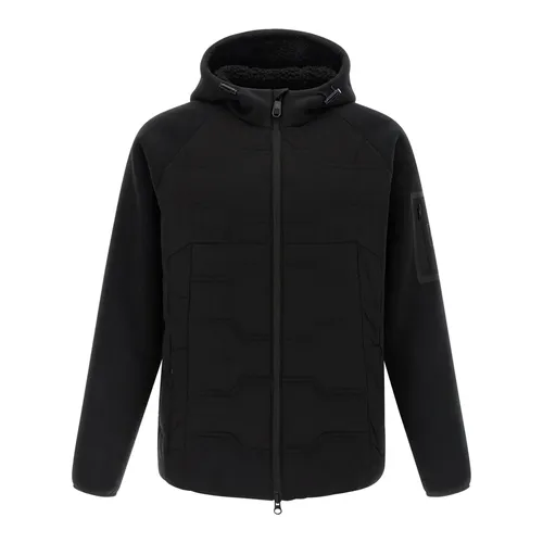 Hole19 Hybrid Fleece Jacket - Hugo - Modalova