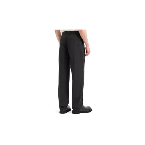 Slim Fit Casual Trousers - Emporio Armani - Modalova