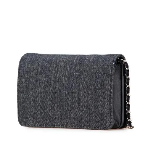 Pre-owned Denim wallets - Chanel Vintage - Modalova