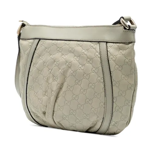 Pre-owned Leather Shoulder Bag - Gucci Vintage - Modalova