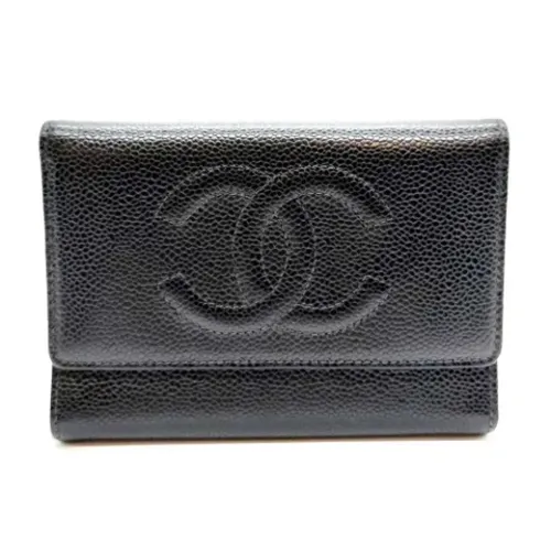 Pre-owned Leather Wallet - Chanel Vintage - Modalova