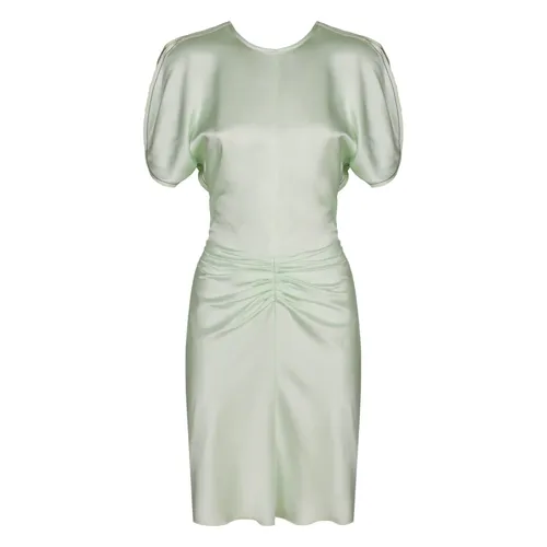 Mini dress with draping - Victoria Beckham - Modalova