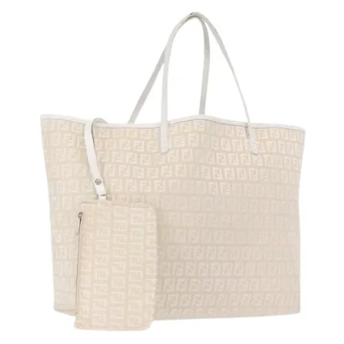 Pre-owned Canvas Tote Bag - Fendi Vintage - Modalova