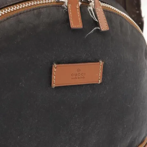 Pre-owned Nylon Backpack - Gucci Vintage - Modalova