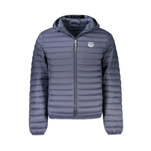Blue Polyester Men's Padded Jacket - North Sails - Modalova