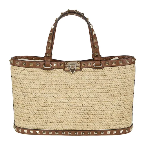 Small Rockstud Tote - Valentino Garavani - Modalova