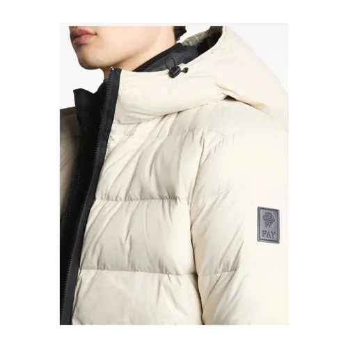 Nylon Poplin Down Jacket - Fay - Modalova