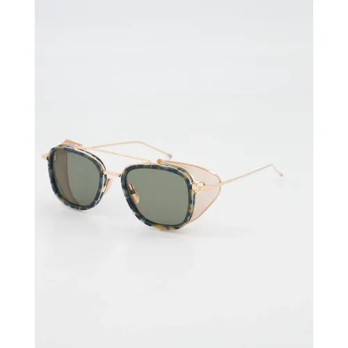 Rectangle Pilot Sunglasses - Thom Browne - Modalova