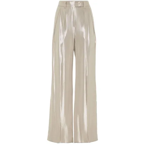 Dark Blue Pantalone Trousers - Brunello Cucinelli - Modalova