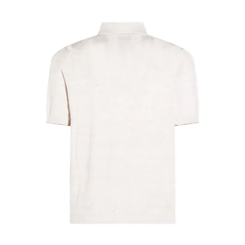 Striped Linen Shirt - Brunello Cucinelli - Modalova
