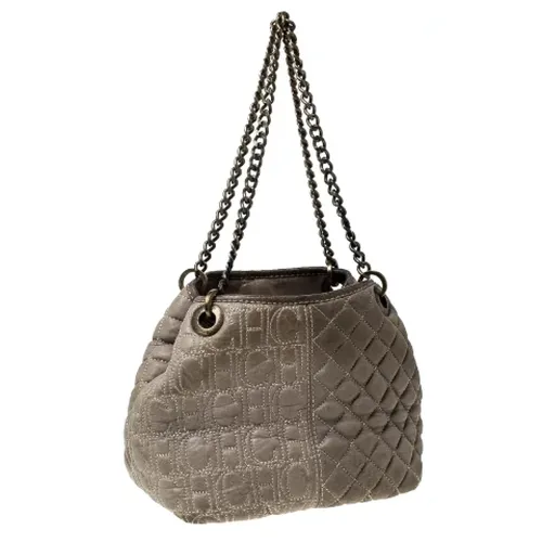 Pre-owned Leather totes - Carolina Herrera Pre-owned - Modalova