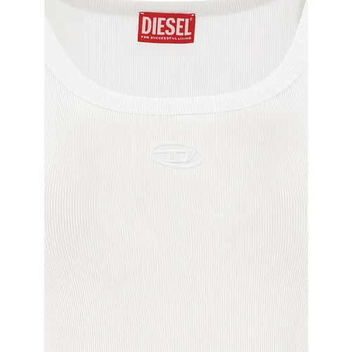 Ribbed Sleeveless Top - Diesel - Modalova