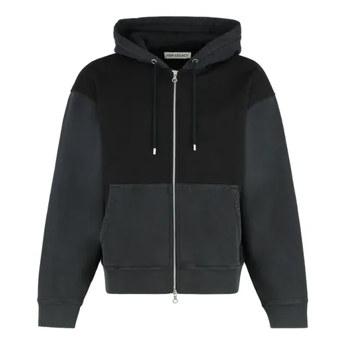 Hooded Sweatshirt with Zipper - Our Legacy - Modalova