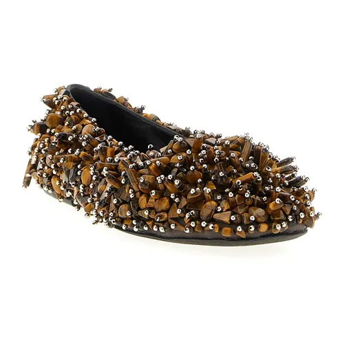 Beaded Ballet Flats - Dries Van Noten - Modalova