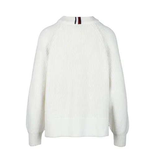 Cotton Knit Sweater - Tommy Hilfiger - Modalova