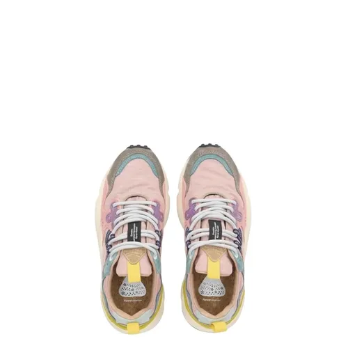 Outdoor Sneaker with Technical Fabric - Flower Mountain - Modalova