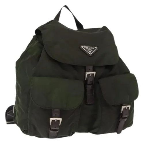 Pre-owned Nylon Backpack - Prada Vintage - Modalova