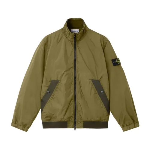Stand Collar Jacket - Stone Island - Modalova