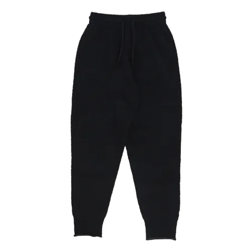 Boucle High-Waisted Oversized Black Pants - Nike - Modalova